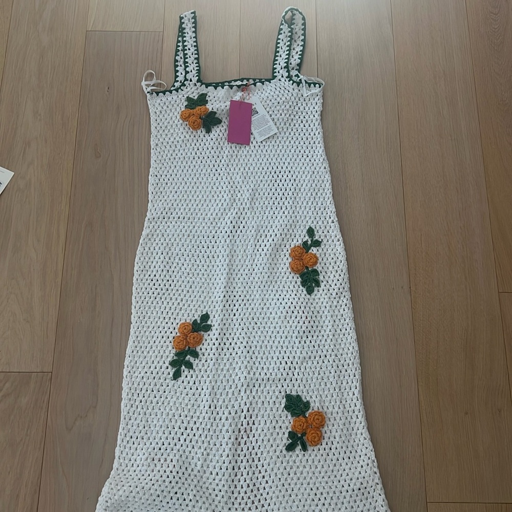 Rhode Alva Marigold Crochet dress - Picture 3 of 5